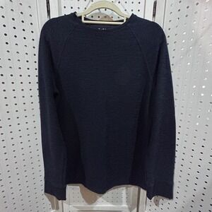 Goodfellow Co Crew Neck Long Sleeve Textured Knit Pullover Sweater Mens Size M